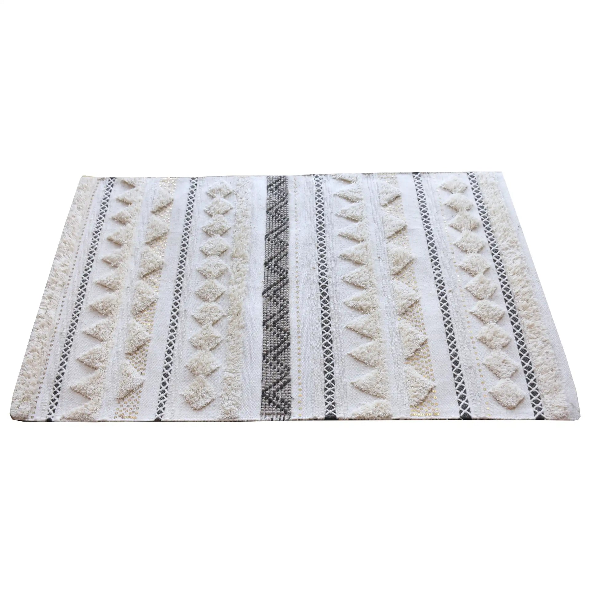 lenity tepih 160 x 230 bijela geometrijski rg054 a 160x230 ivy