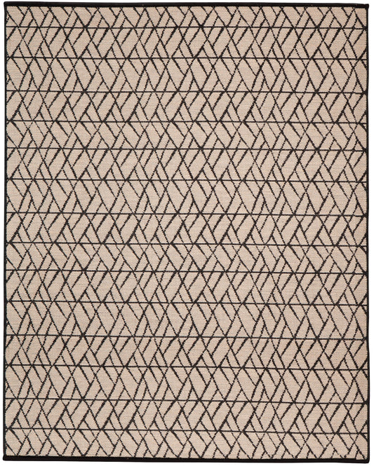 Teppich Sadar 120X170, Polypropylen, Schwarz, Beige