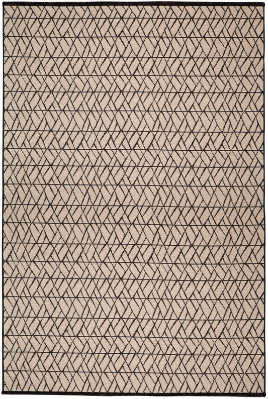Teppich Sadar 160X230, Polypropylen, Schwarz, Beige