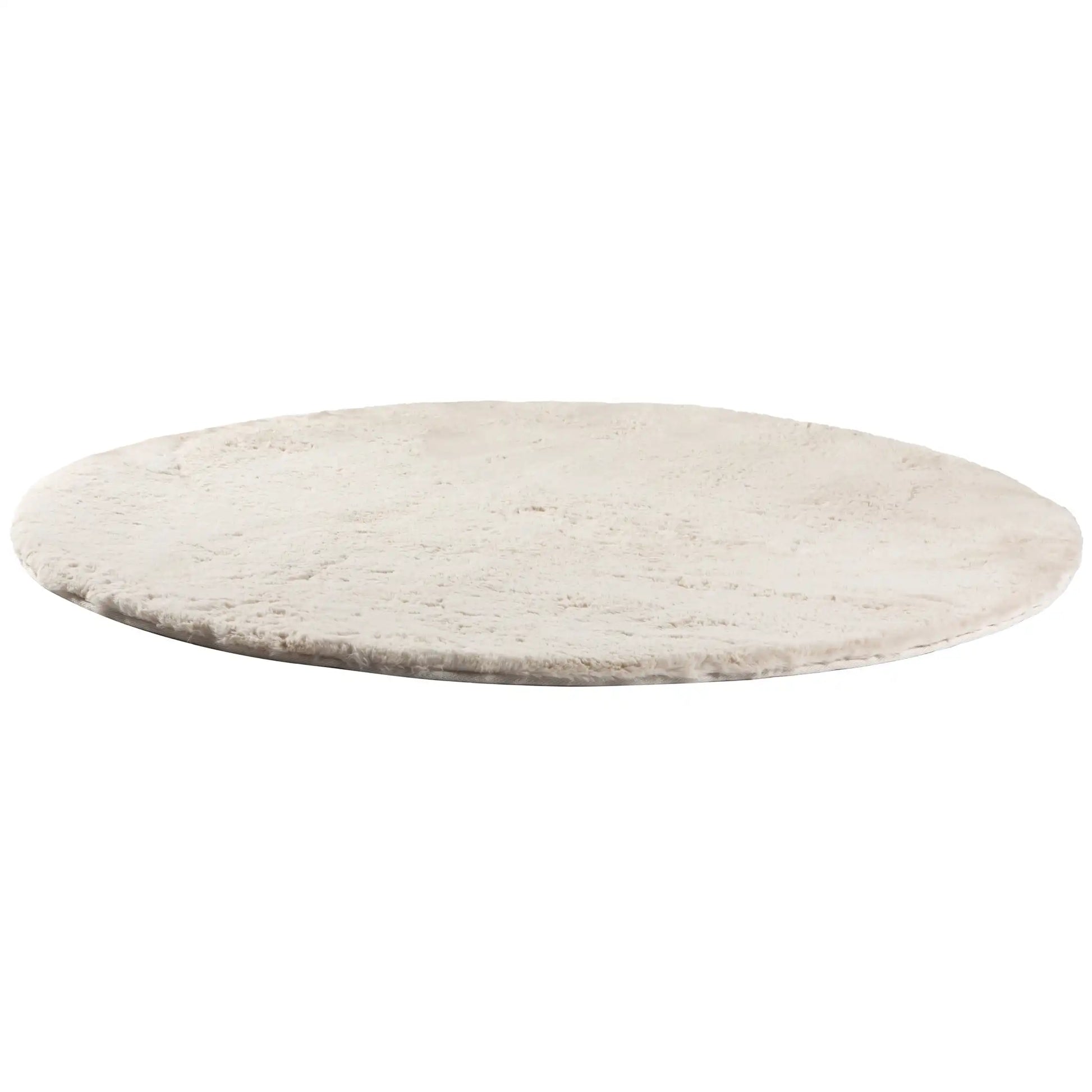 eddy okrugli tepih diameter 160 bijela jednobojan rg209 a di160 ivy