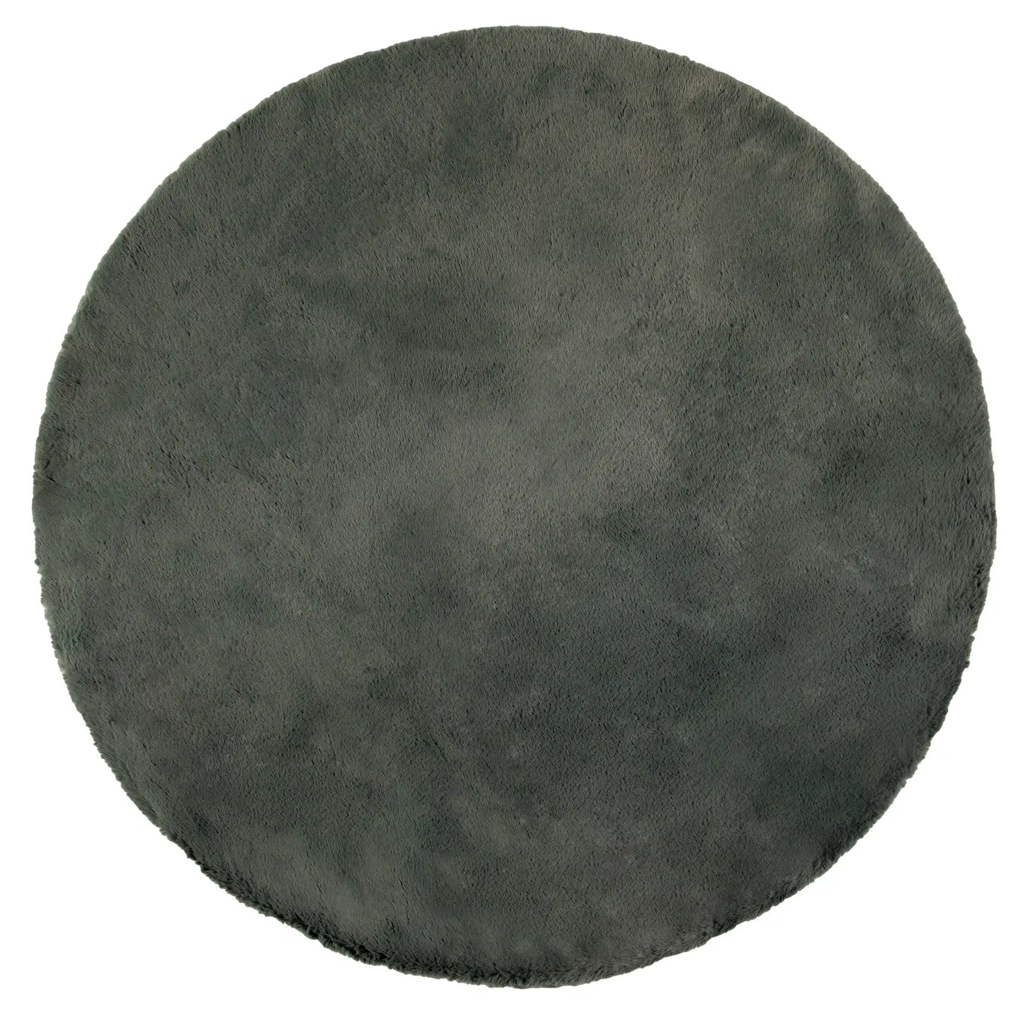Eddy Okrugli Tepih Diameter 160, Zelena, Jednobojan