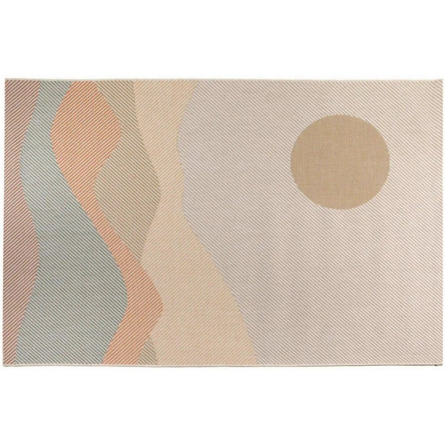 Nell Vanjski Tepih 160 X 230, Miks Boja, Geometrijski