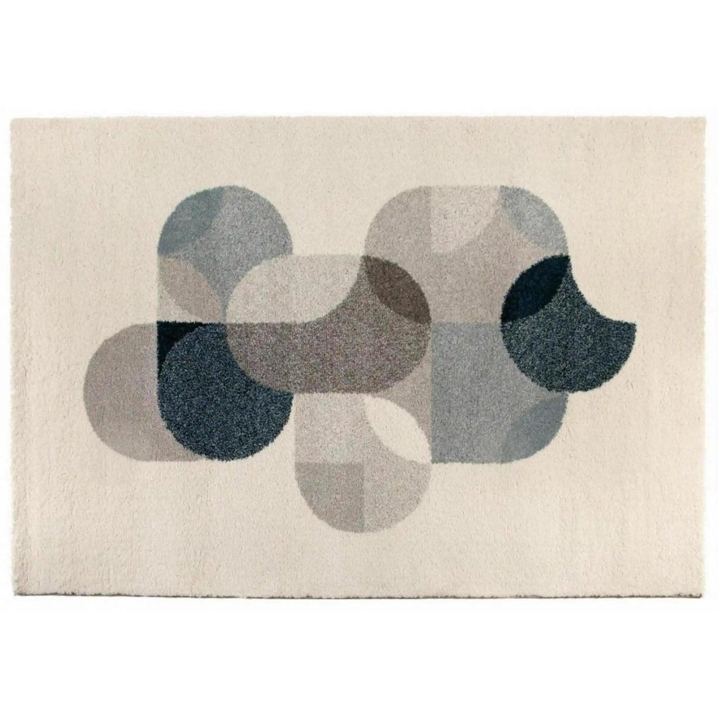 Aina Tepih 160 X 230, Bijela, Geometrijski