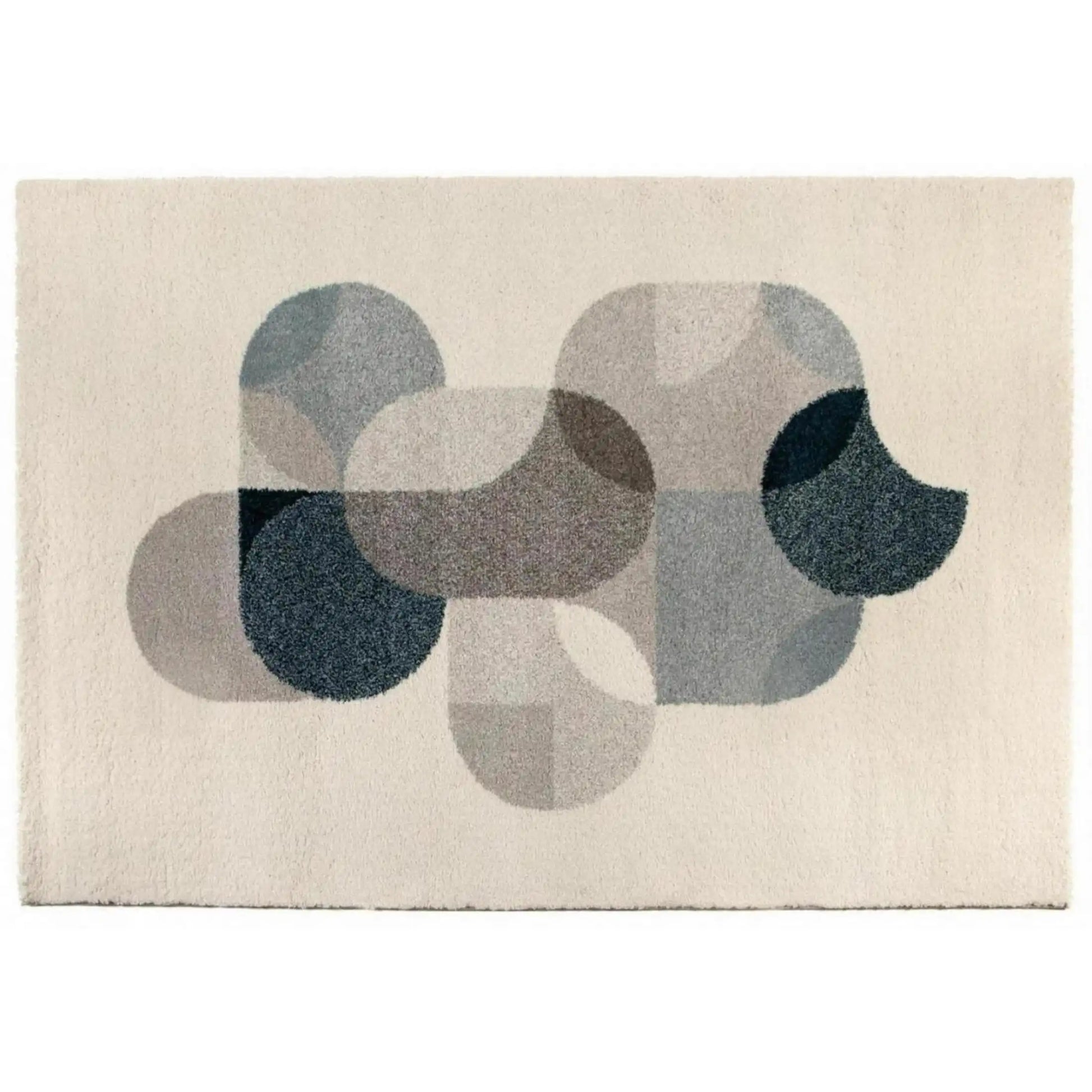 Aina Tepih 160 X 230, Bijela, Geometrijski