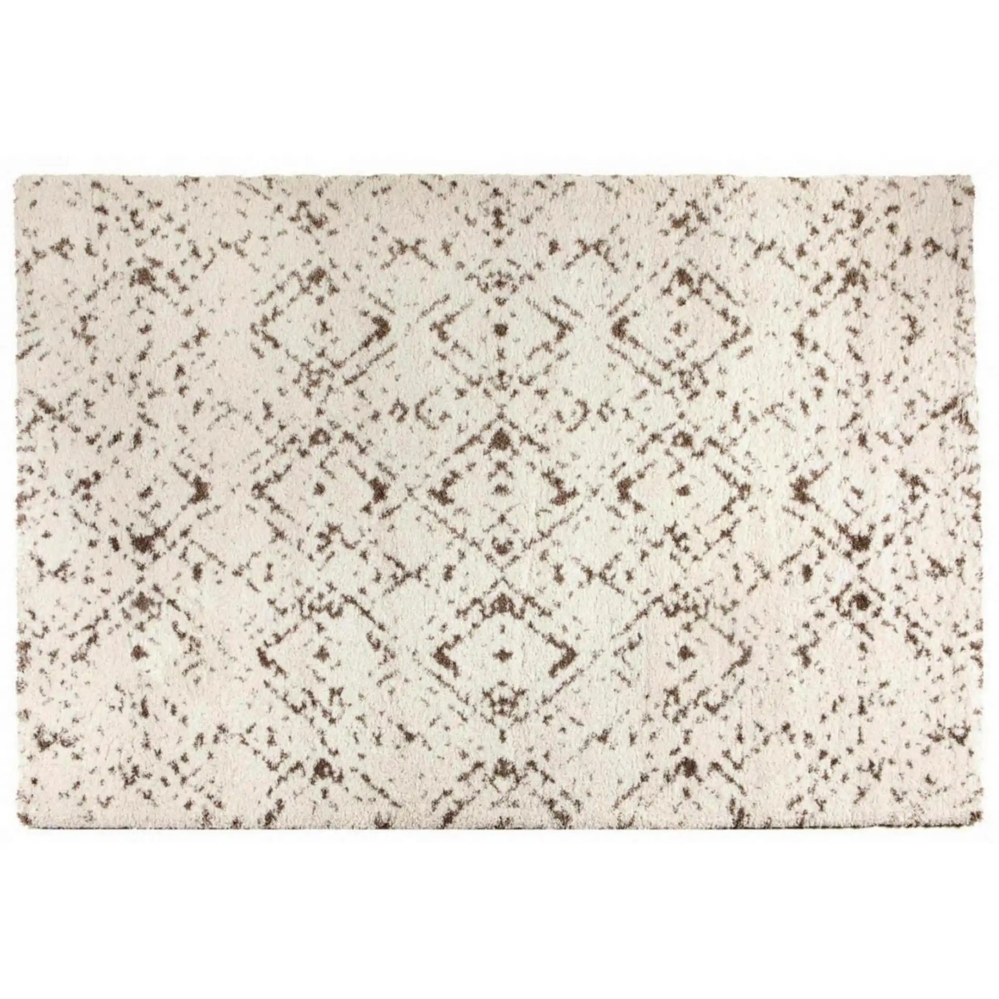 Albane Tepih 160 X 230, Bijela, Romb