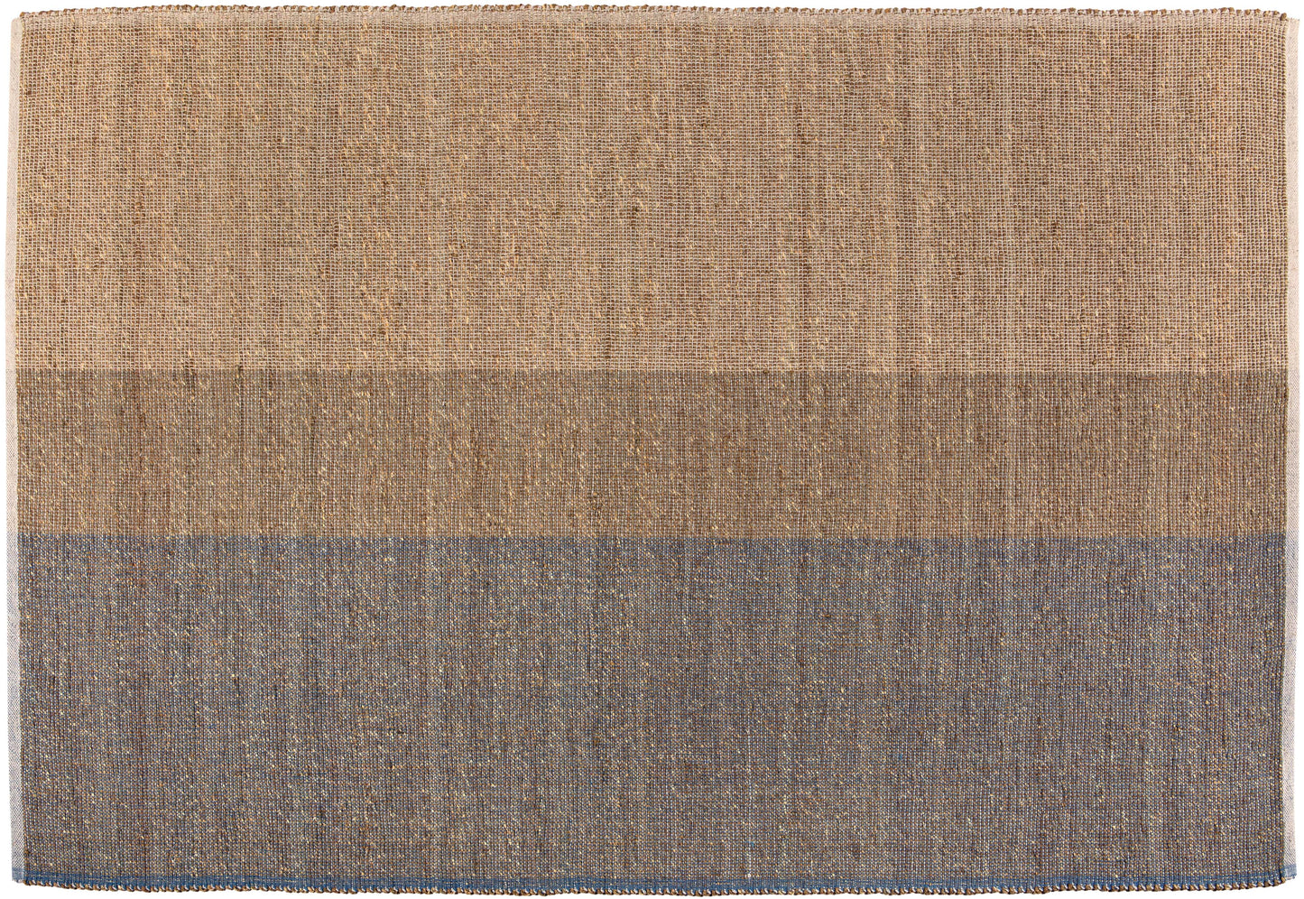 Tepih Karan 160X230X1, Morska Trava I Pamuk, Plava