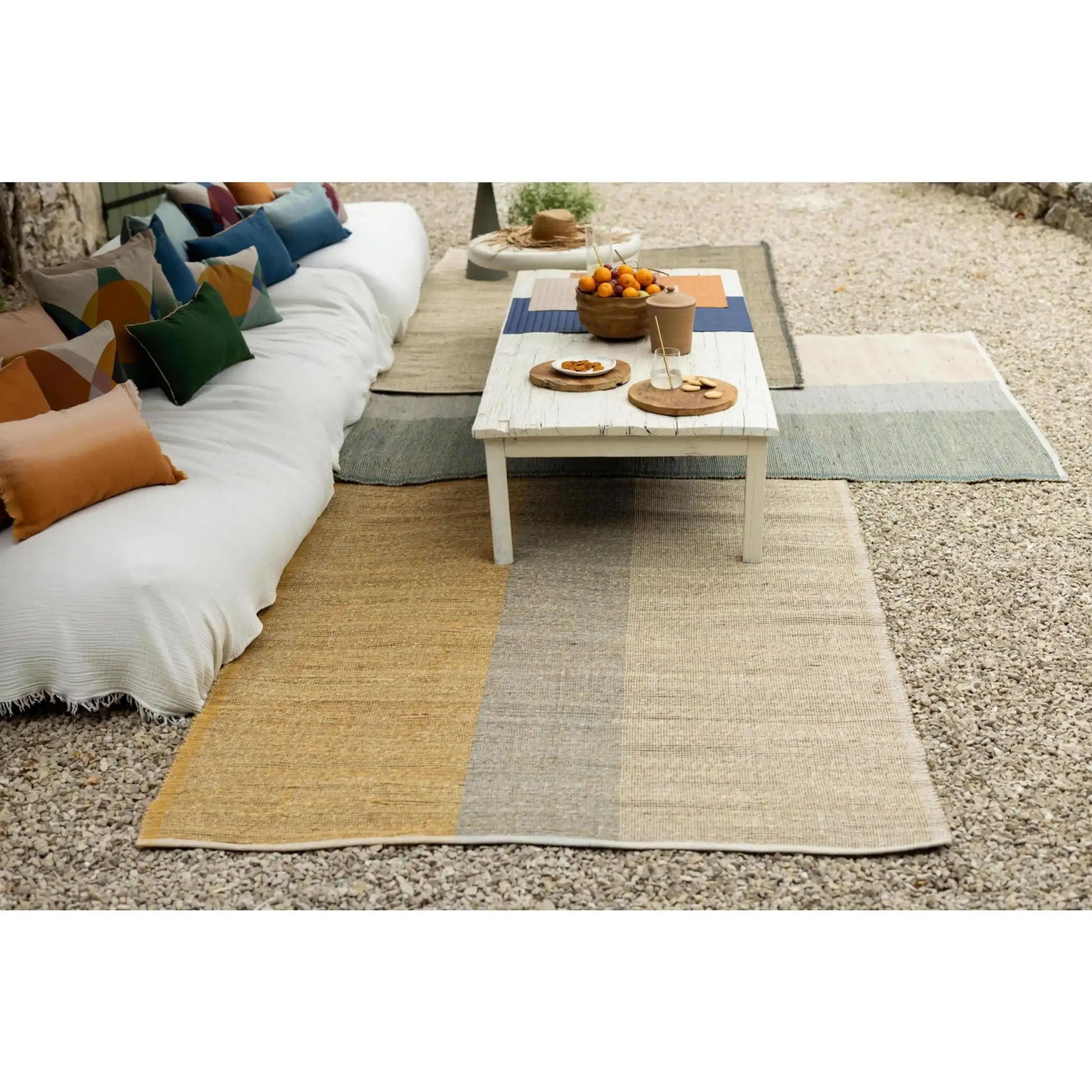 karan tepih 160 x 230 zelena linije rg295 a 160x230 the