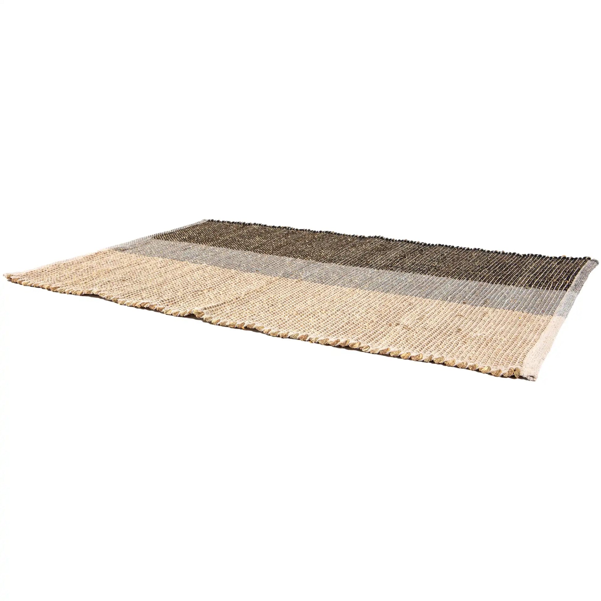 karan tepih 60 x 90 crna pruge rg295 a 60x90 can