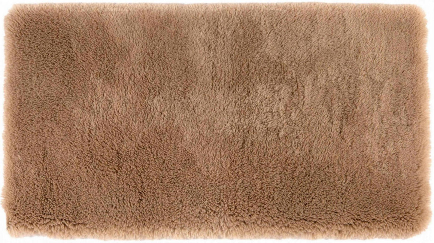 Teppich Billy 80X150X5, Polyester, Beige