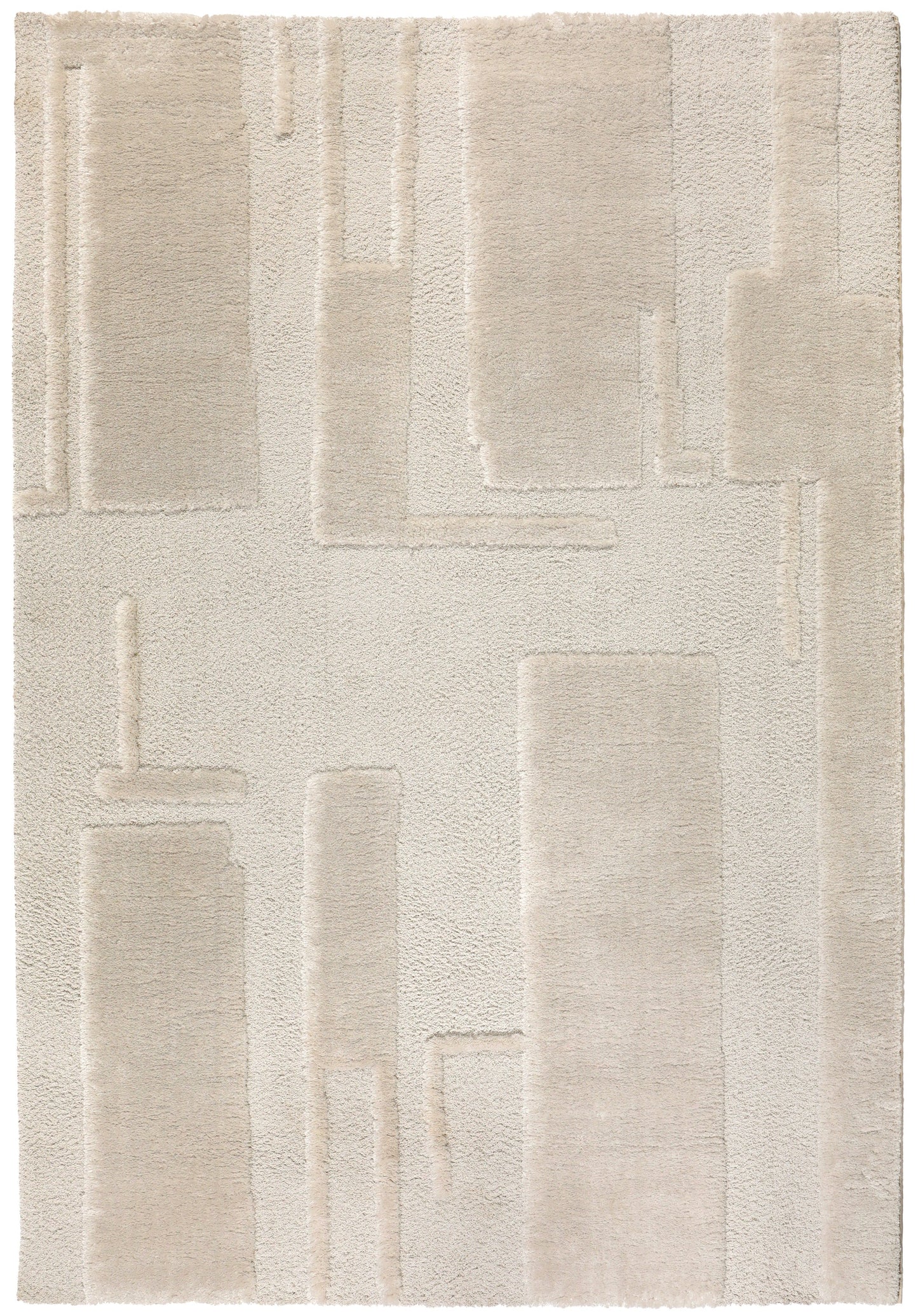 Teppich Louka 160X230X2, Polyester, Creme