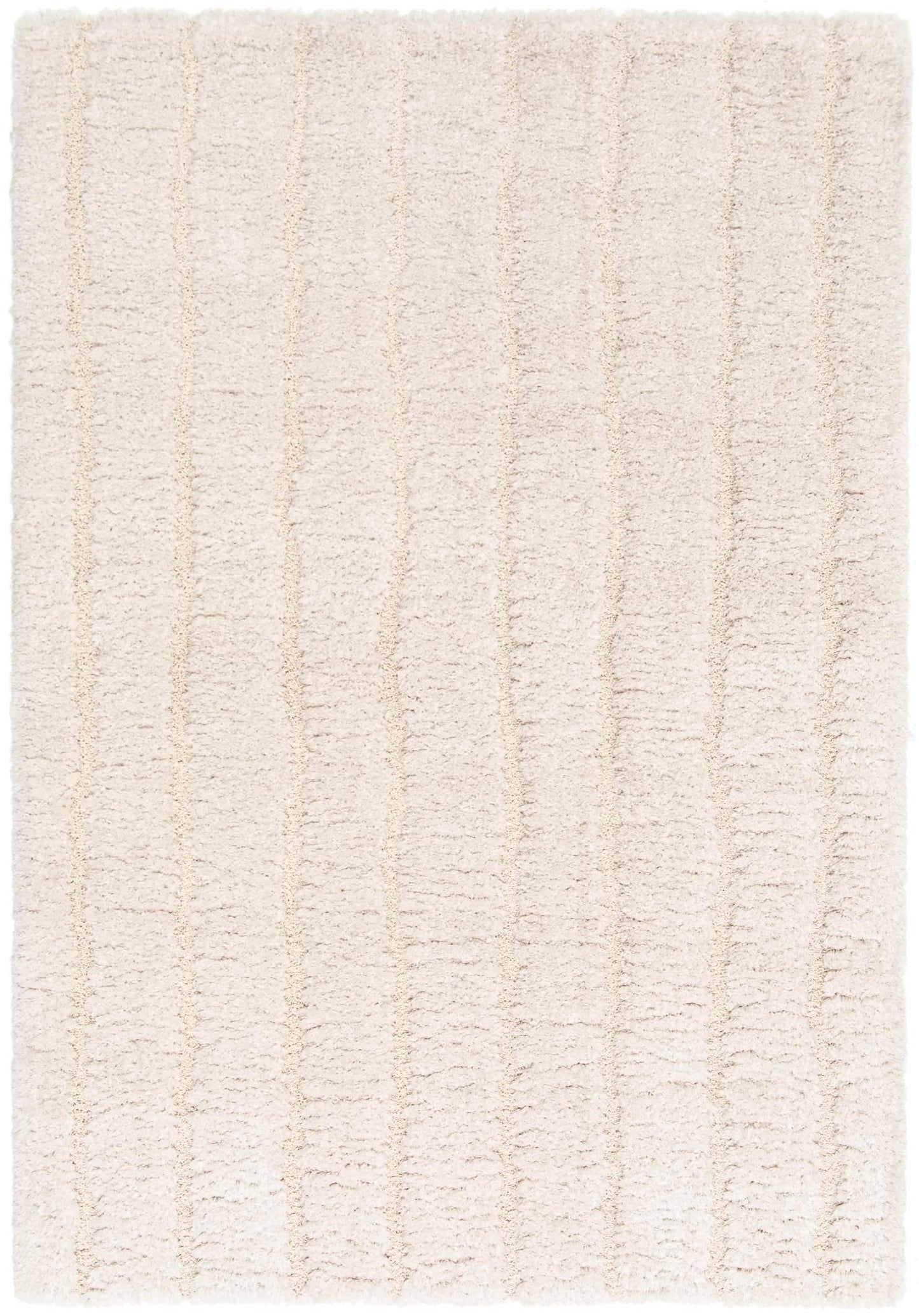Teppich Mael 120X170X4, Polyester, Creme